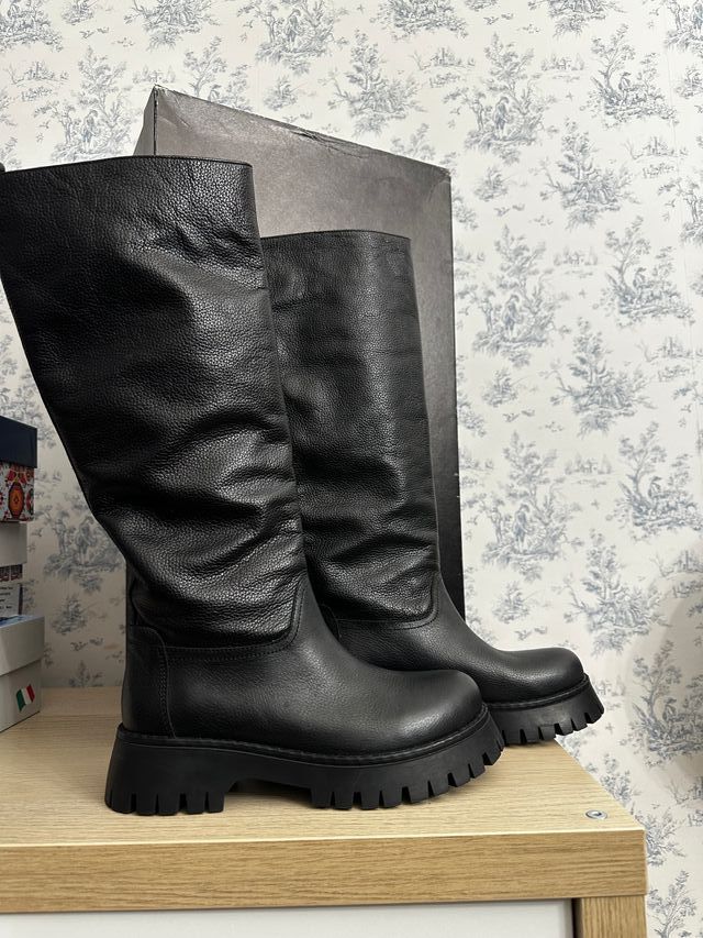 Albano stivale in vera pelle N 37