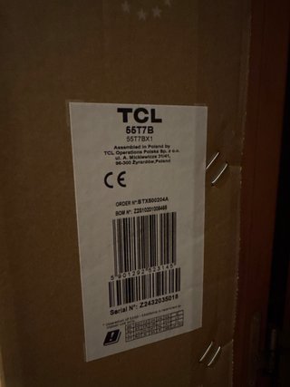 TV TCL 55"