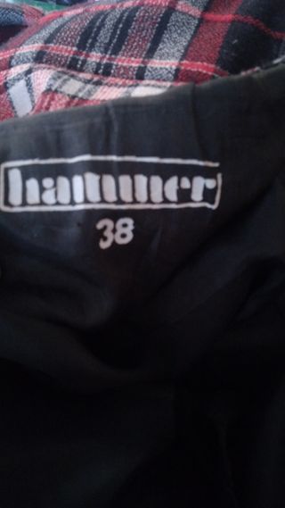 Falda plisada vintage