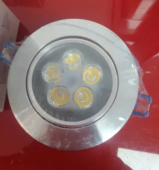 Downlight led 5w 3000k (6 unidades)