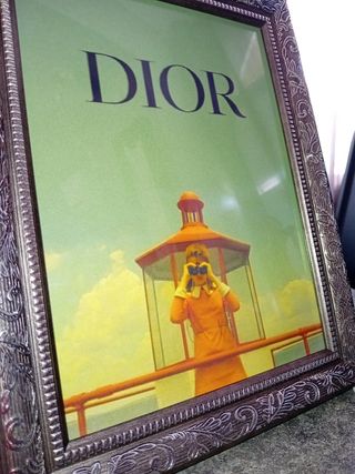 Quadro Dior stile vintage da donna