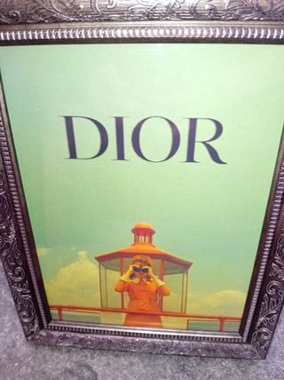 Quadro Dior stile vintage da donna