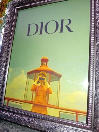 Quadro Dior stile vintage da donna