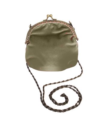 Bolso nuevo de terciopelo verde – Estilo vintage