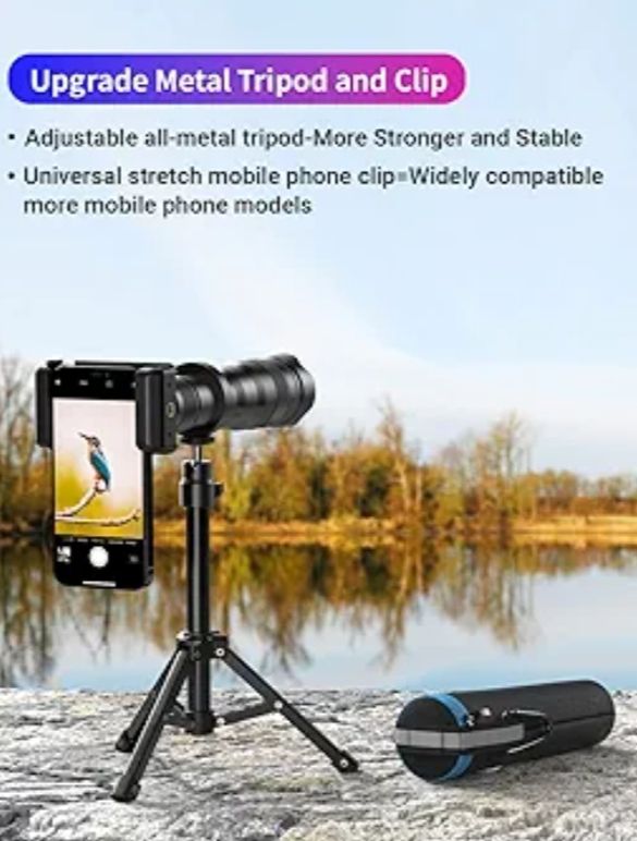 Apexel HD 36X Lente Teleobjetivo