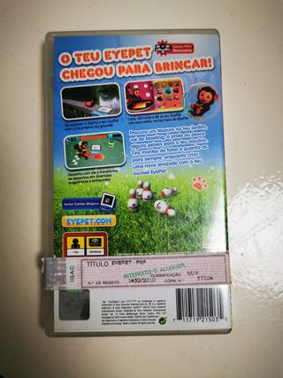 Jogo PSP EyePet