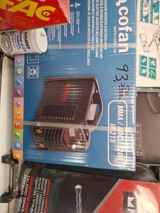 Soldador inverter eléctrico