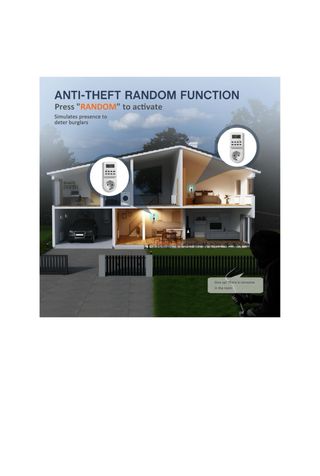 Vinabo Temporizador Enchufe Digital Programable