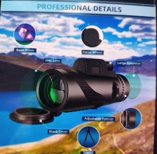 Telescopio Monocular HD Panda