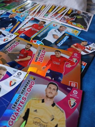 Cartas Osasuna Adrenalyn 