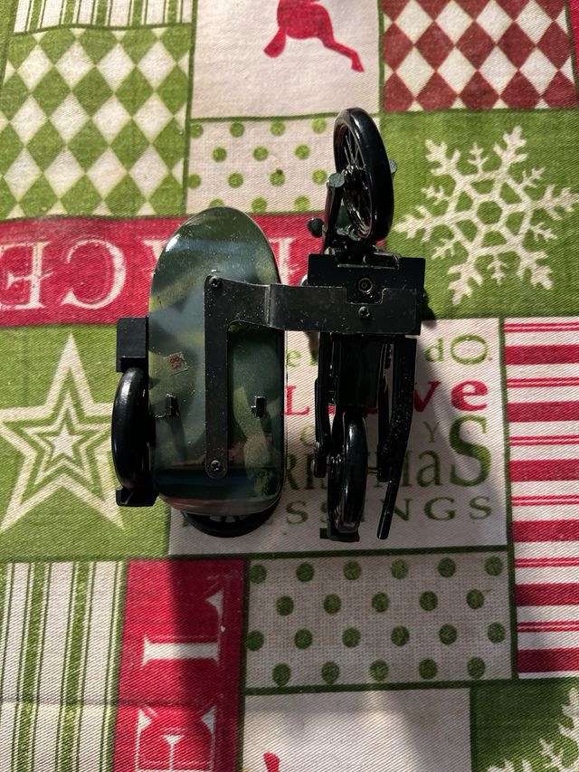 Accendino vintage sidecar