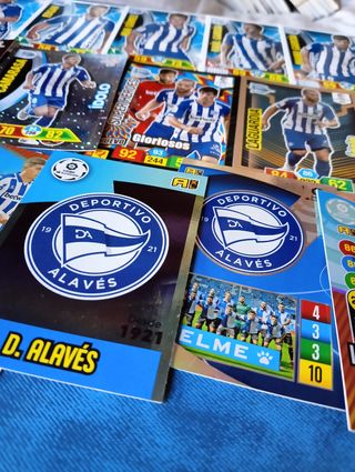 Cartas Deportivo Alaves Adrenalyn 