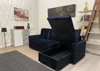 SOFA CAMA CON ALMACENAJE NUEVO A ESTRENAR