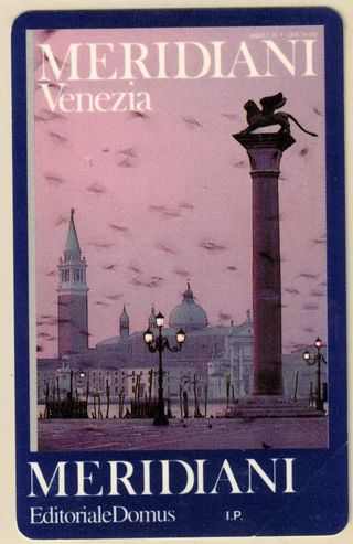 n.2 Schede Telefoniche NUOVE "MERIDIANI"