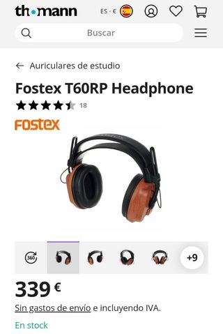 AURICULARES FOSTEX T60-RP NUEVOS