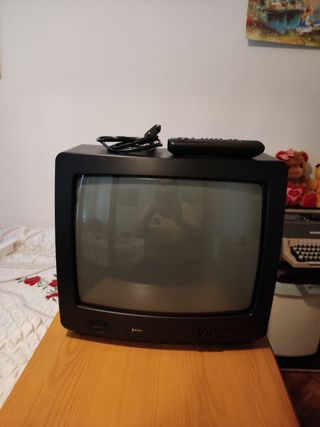 Televisión Siera de 14"con mando a distancia