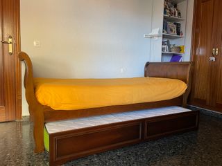 Cama nido, madera de nogal
