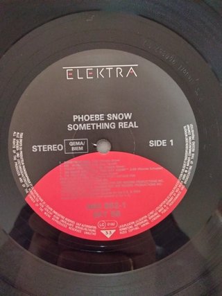 Vinilo LP Phoebe Snow - Something Real 1989