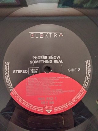 Vinilo LP Phoebe Snow - Something Real 1989