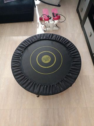 Cama elástica y step