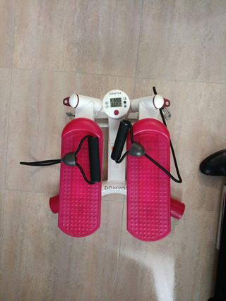 Cama elástica y step