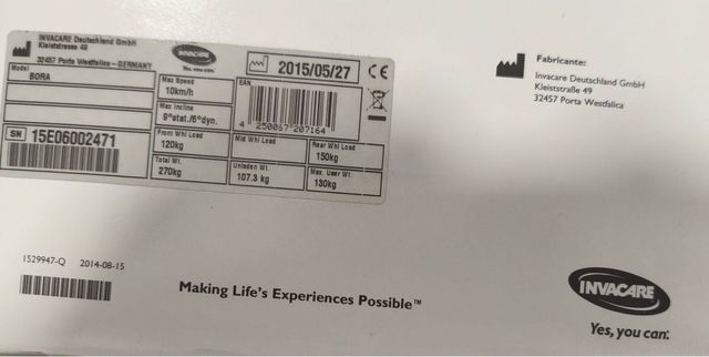 Silla Electrica Invacare Bora