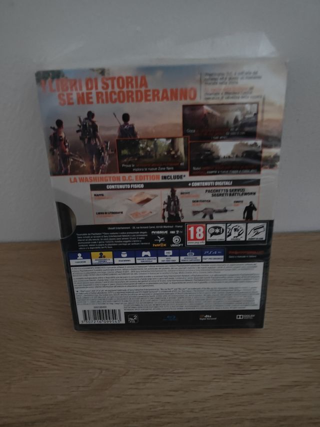 The division 2 Washington DC edition ps4