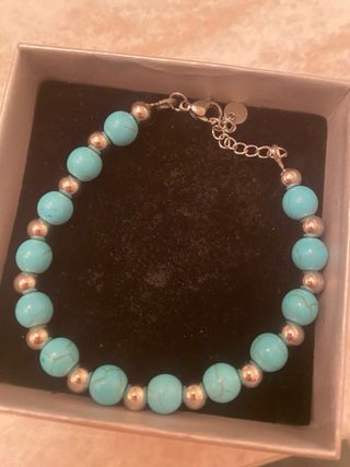 Bracciale in pietra ed acciaio
