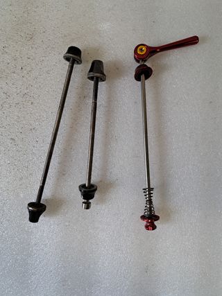 Sganci rapidi titanio ed ergal