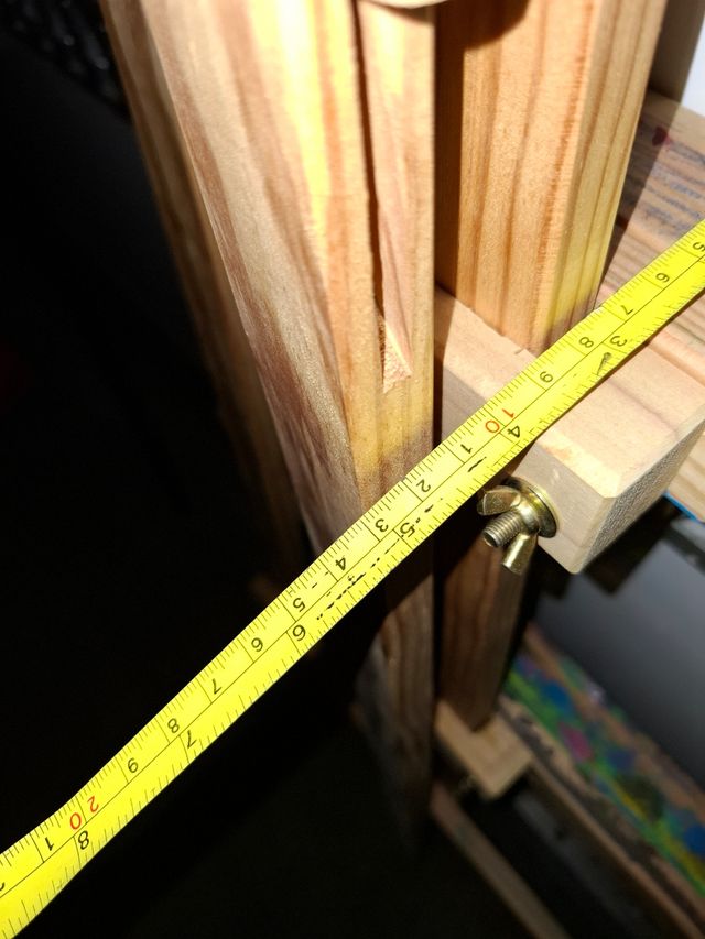 Caballete para pintar de 180cms