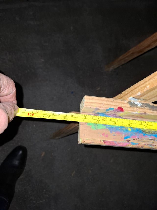 Caballete para pintar de 180cms