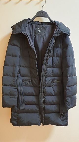 Abrigo plumas Zara 
