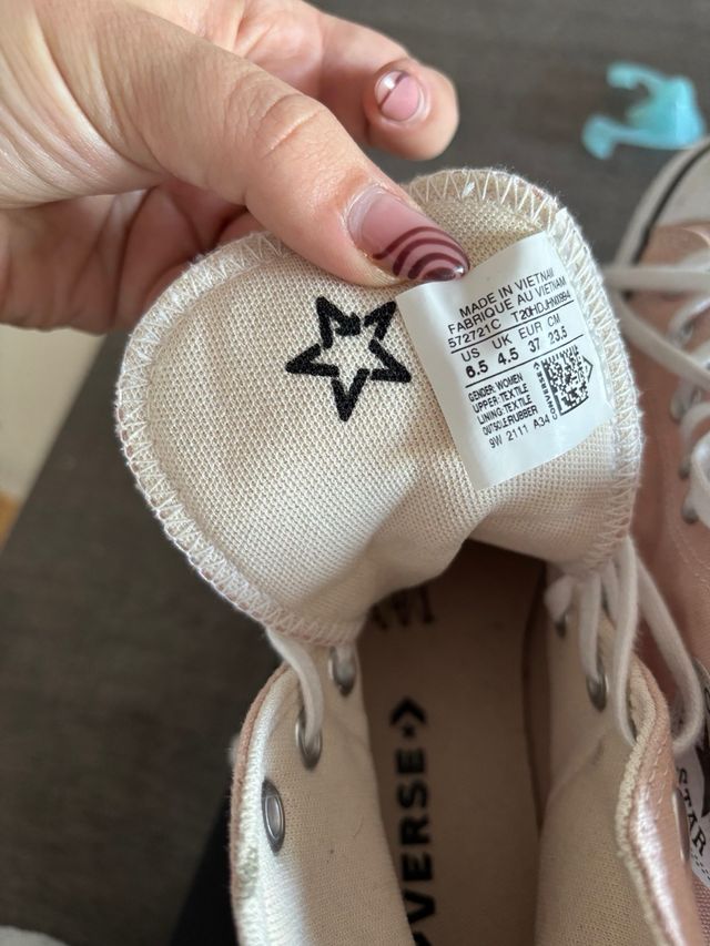 Converse original rosa palo