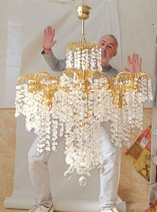 Mega lampara vintage