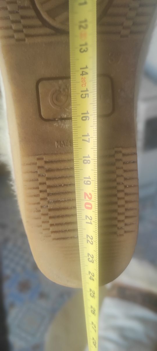 Stivali da neve in pelle e pelliccia