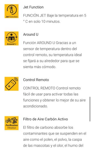 Aire acondicionado Whirpool