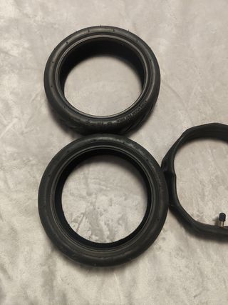 Cubierta y cámara aire patinete