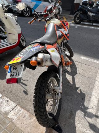 MOTO KTM EXC 520