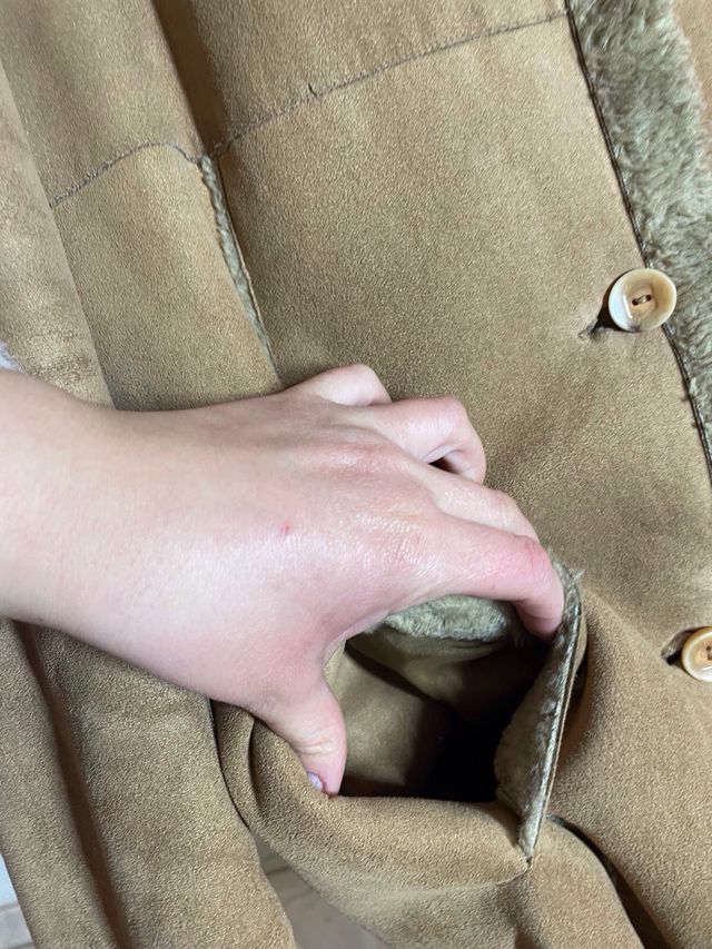 Abrigo piel sintética Eduardo Rojo