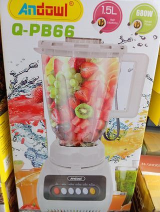 FRULLATORE 2 IN 1 LAMA ACCIAIO INOX 680W 1.5L