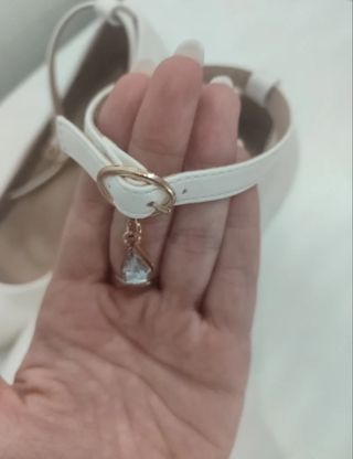 Zapato blancos tacón