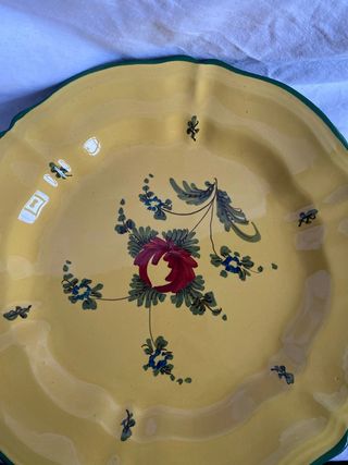 5 piatti piani antichi imola scc da collezione