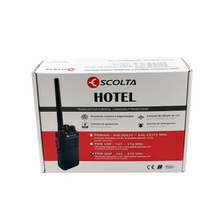 RP-305 Walkie profesional ESCOLTA HOTEL UHF