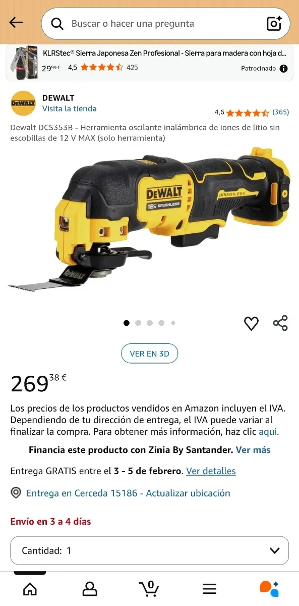 Dewalt DCS353