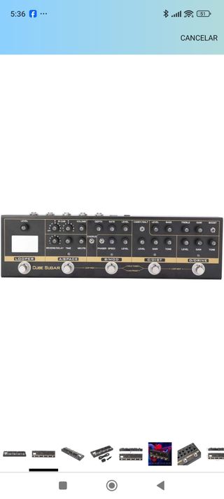 Pedales multiefectos for Guitarra