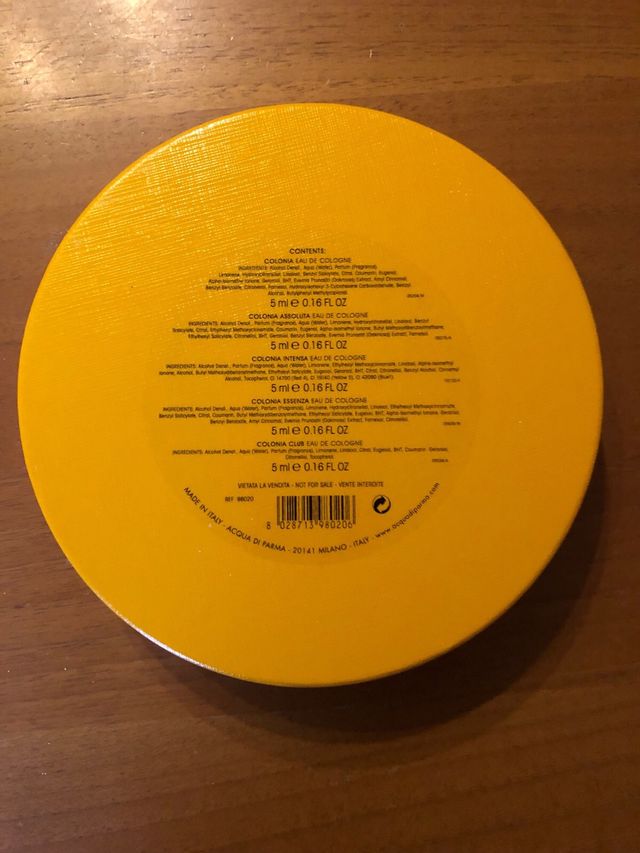 Acqua di Parma set colonie in miniatura 5x5 ml