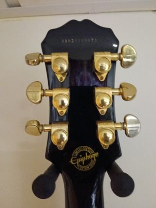 Epiphone les paul backblack  limited editio