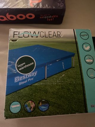 Cubierta para piscina 221x150x43