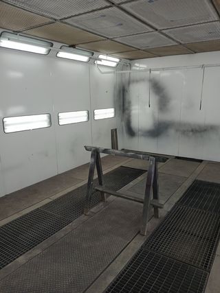Cabina de pintura