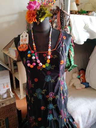 Traje flamenca gitana sevillana t.42